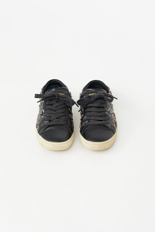 Saint Laurent Black Court Classic  Sneaker