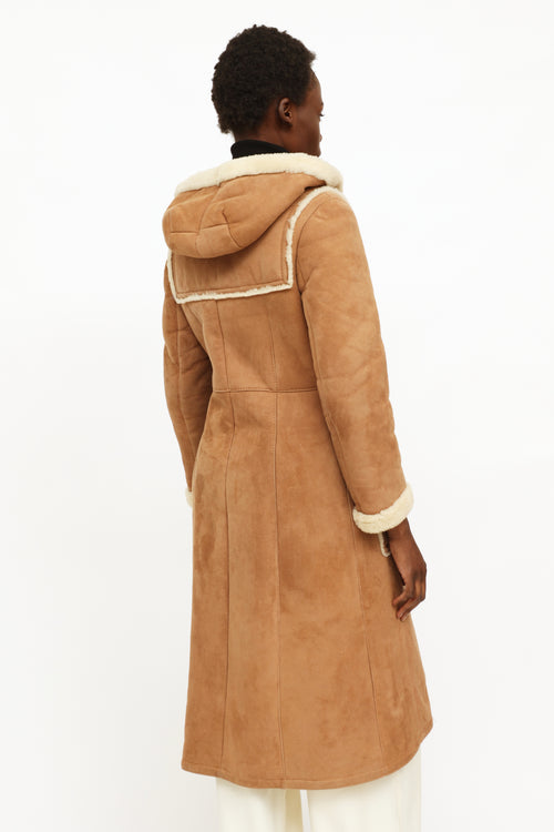 VSP Archive Vintage Tan Shearling Coat