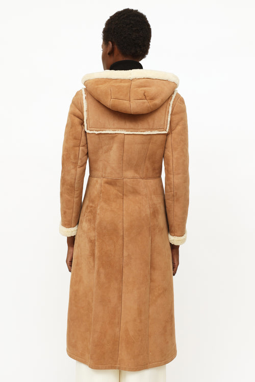 VSP Archive Vintage Tan Shearling Coat