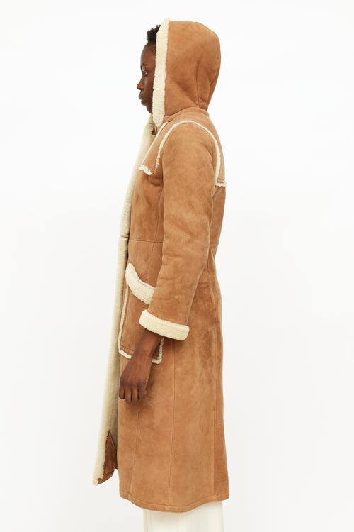 VSP Archive Vintage Tan Shearling Coat