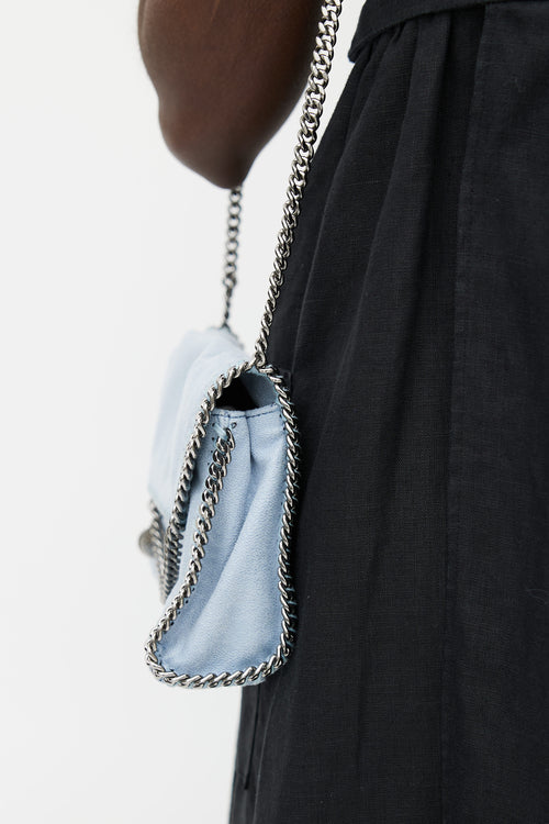 Stella McCartney Light Blue Falabella Shoulder Bag