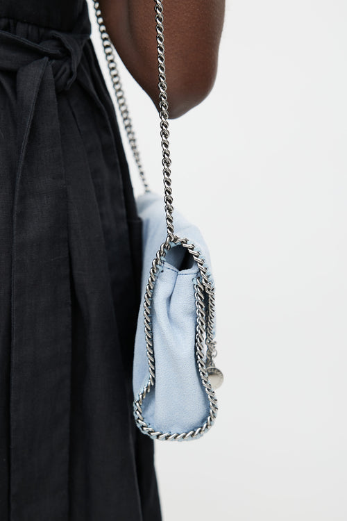 Stella McCartney Light Blue Falabella Shoulder Bag