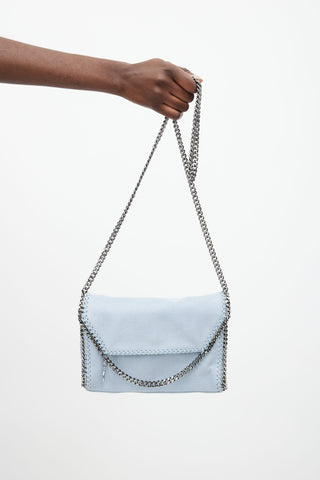 Stella McCartney Light Blue Falabella Shoulder Bag