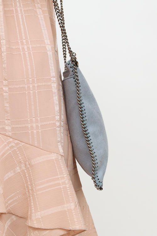 Stella McCartney Blue Falabella Tassel Crossbody Bag