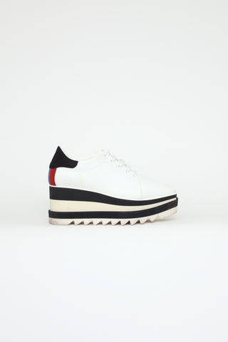 Stella McCartney White 
Blacke Elyse Sneakers