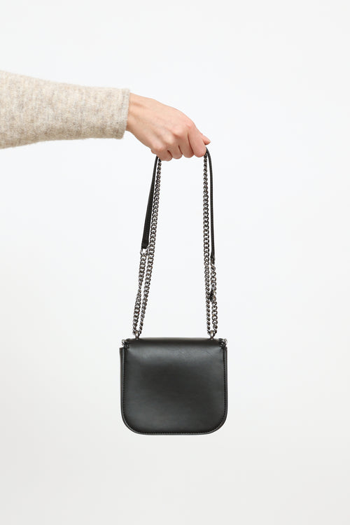 Stella McCartney Black Falabella Star Box Bag