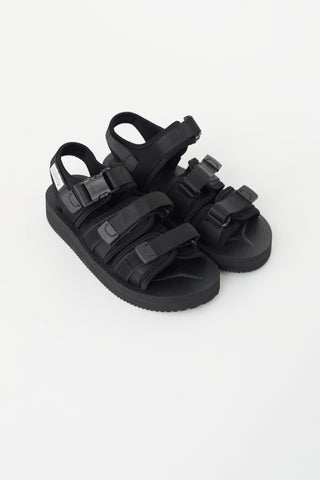 Suicoke Black Chunky Sport Sandal