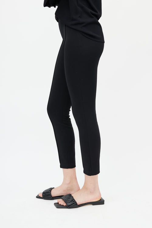 The Row Black Seamed Legging