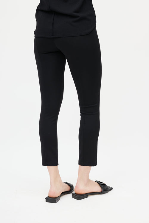 The Row Black Seamed Legging