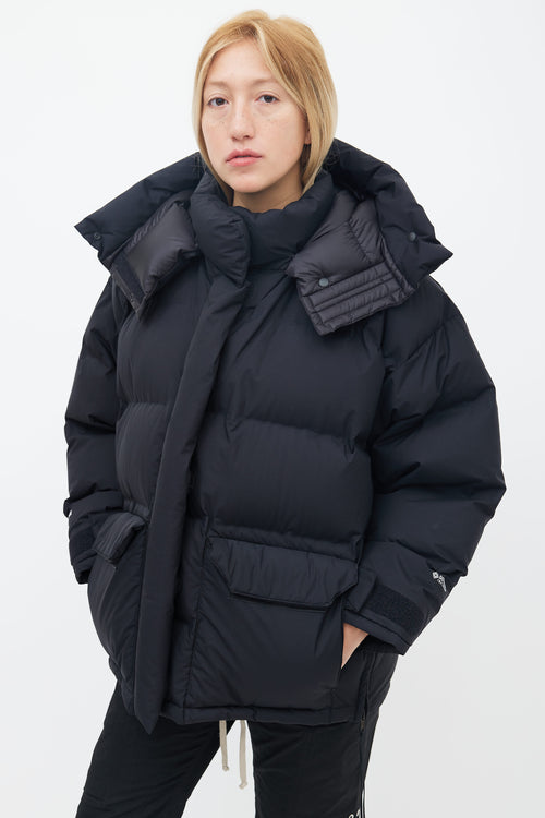 The North Face x HYKE FW 2019 Black Hooded Puffer Jacket