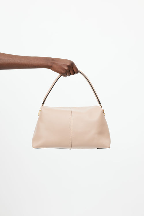 Tod
s Beige Medium Di Shoulder Bag