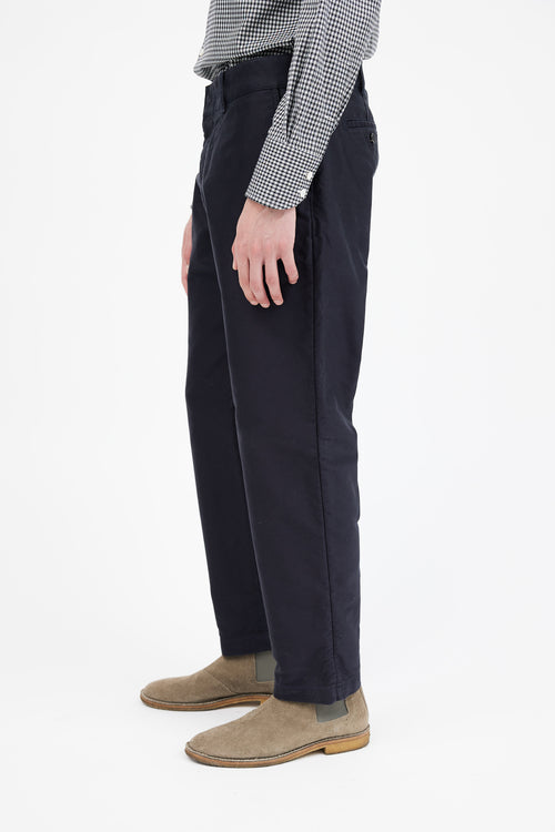 Tom Ford Navy Tapered Leg Trouser