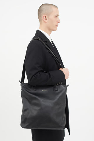 Want Les Essentiels Black Leather O
Hare Shopper Tote