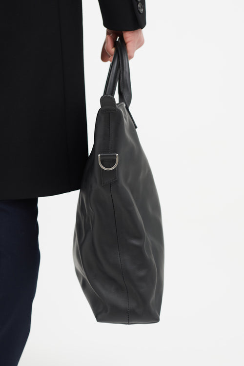 Want Les Essentiels Black Leather O
Hare Shopper Tote