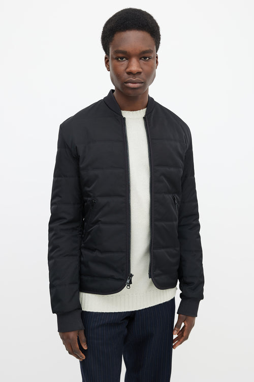 Y-4 Black Two Zip Pocket Jacket