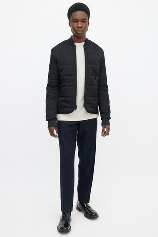 Y-3 Black Two Zip Pocket Jacket