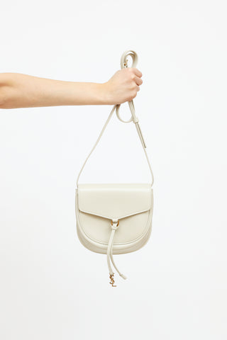 Saint Laurent 2019 Cream Datcha Crossbody Bag