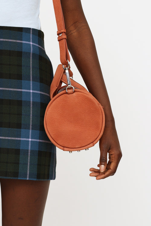 Alexander Wang Suede Terracotta Rockie Bag