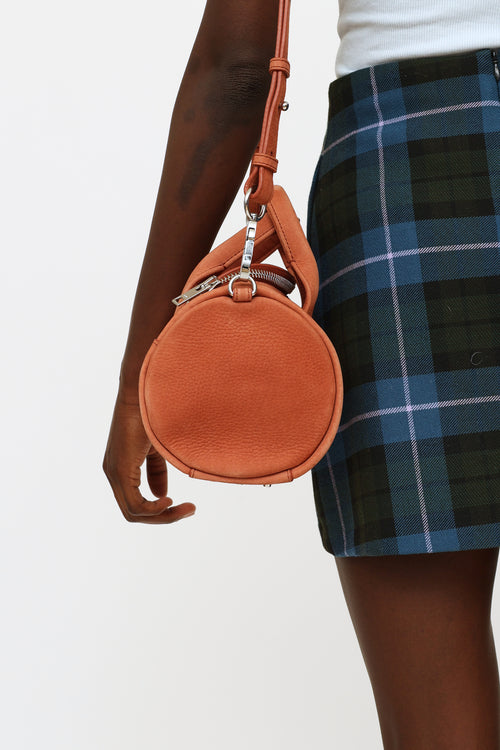 Alexander Wang Suede Terracotta Rockie Bag