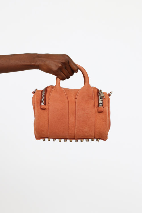 Alexander Wang Suede Terracotta Rockie Bag