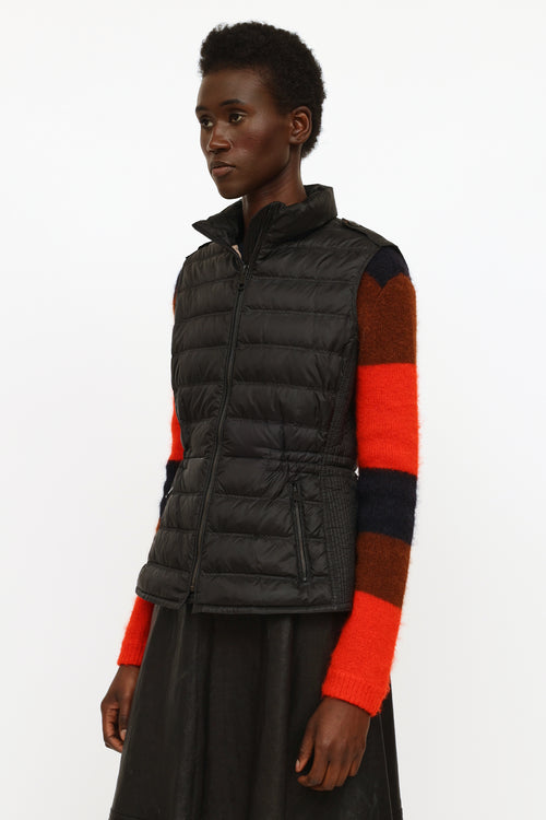 Burberry Brit Black Down Puffer Vest