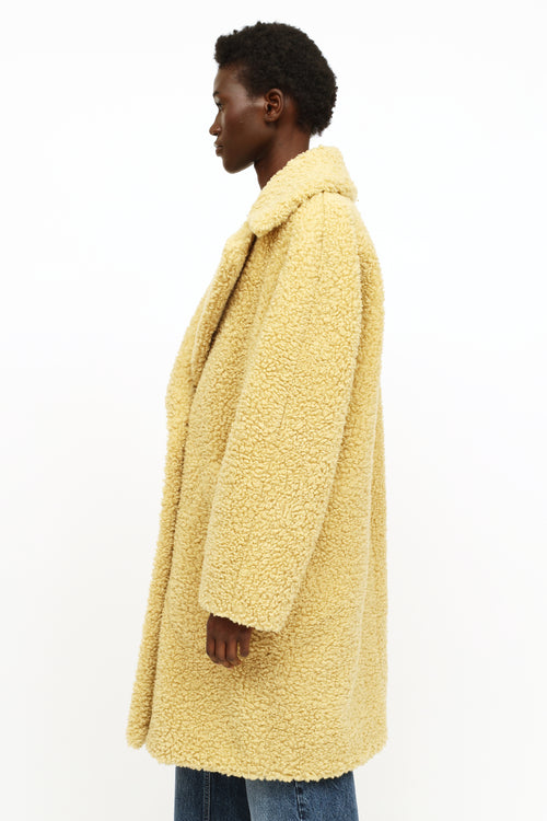 Burberry Lillingstone Yellow Teddy Coat