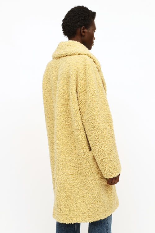 Burberry Lillingstone Yellow Teddy Coat