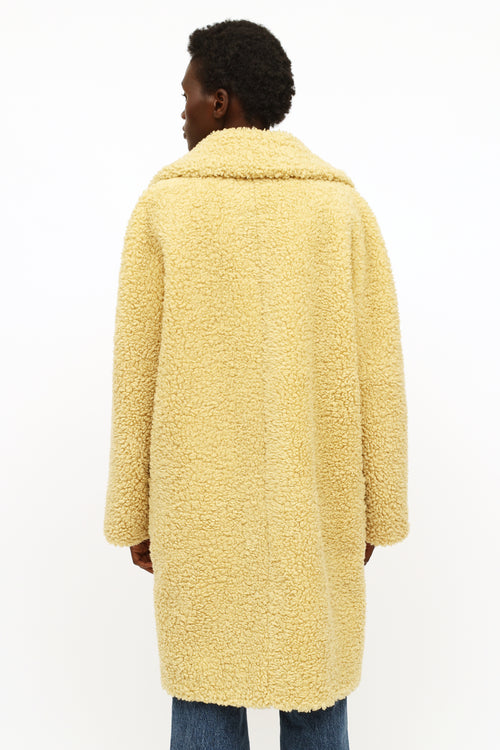 Burberry Lillingstone Yellow Teddy Coat