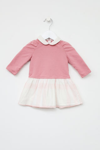 Burberry Kids Pink Check Dress