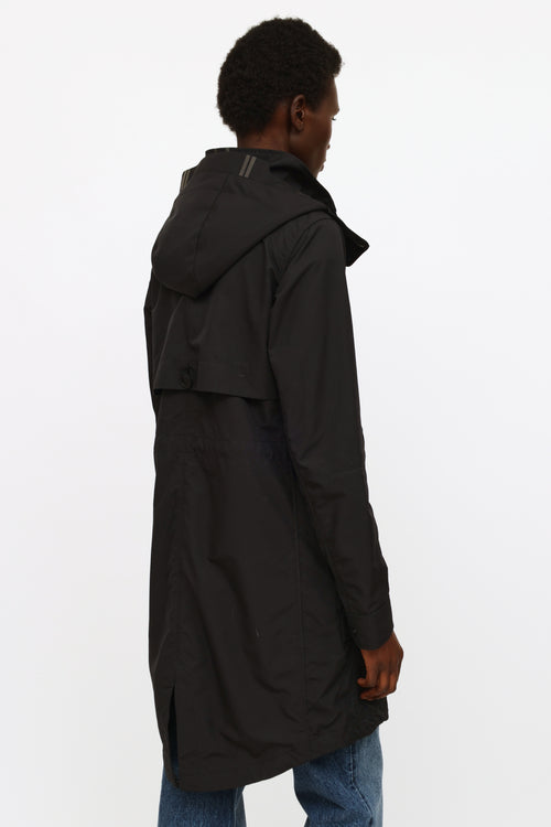 Canada Goose Black Cavalry Trench Coat