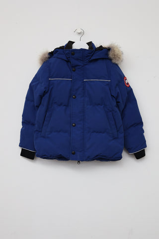 Canada Goose Kids Blue Down Coat