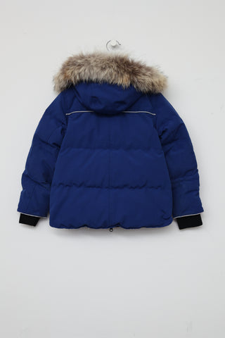 Canada Goose Kids Blue Down Coat