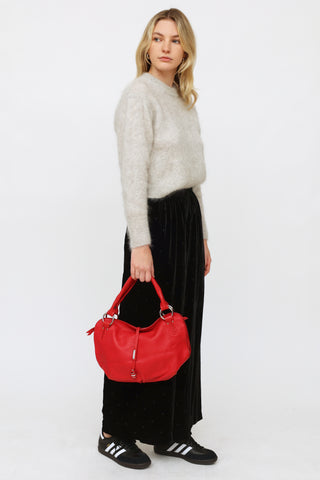 Opening Ceremony Red Medium Bittersweet Shoulder Bag