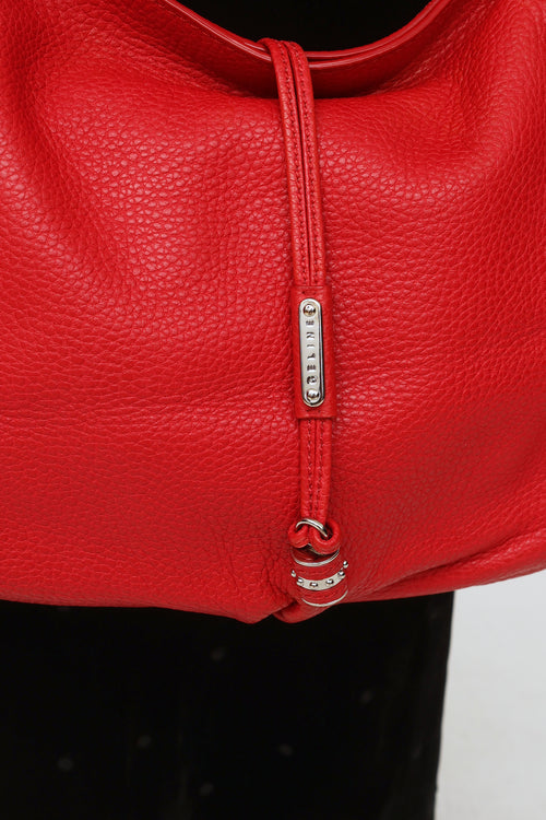 Opening Ceremony Red Medium Bittersweet Shoulder Bag