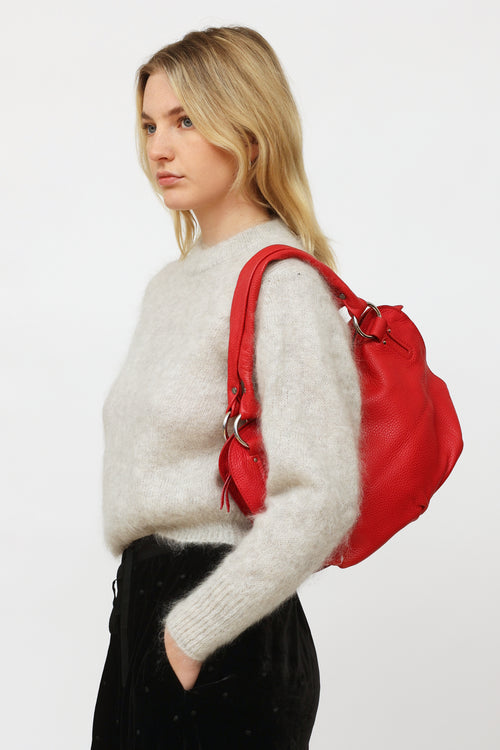 Opening Ceremony Red Medium Bittersweet Shoulder Bag