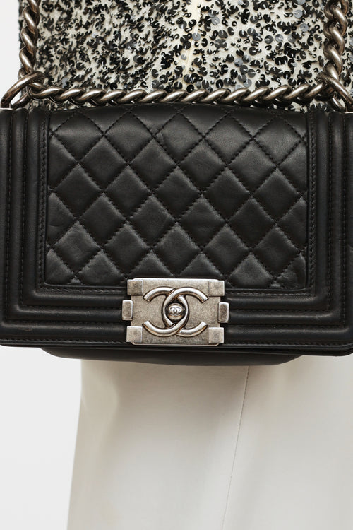 Chanel 2012 Quilted Small Boy Handbag