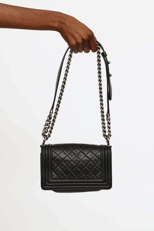 Chanel 2012 Quilted Small Boy Handbag