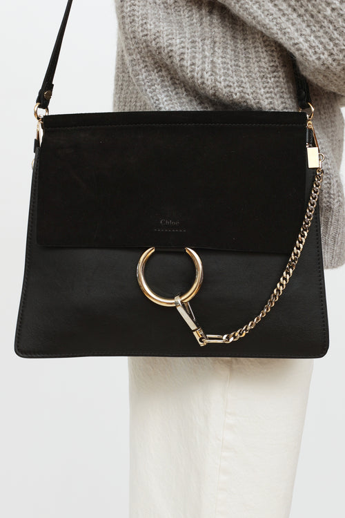 Chloé Black Medium Faye Bag