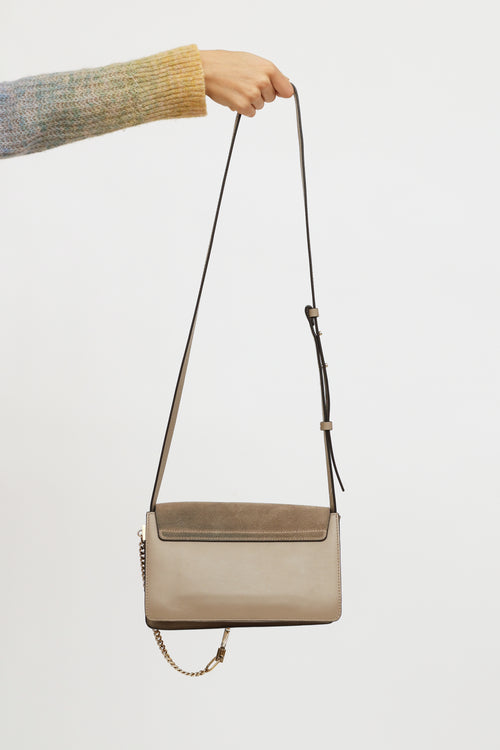 Chloé Taupe Small Faye Bag