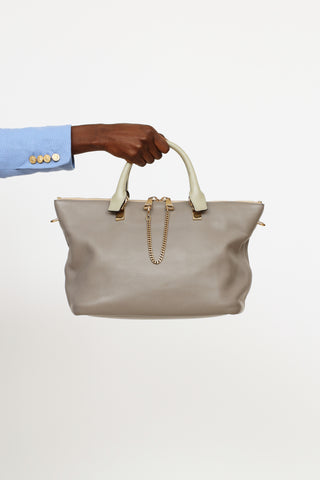 Chloé Grey Medium Baylee Tote Bag