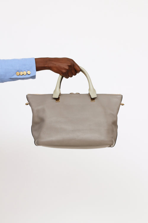 Chloé Grey Medium Baylee Tote Bag