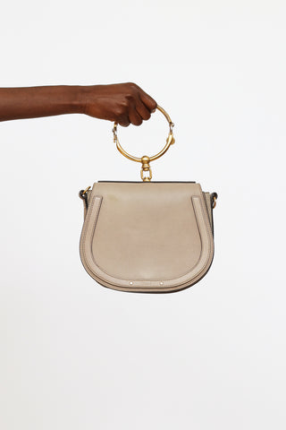 Chloé Taupe Nile Bracelet Bag