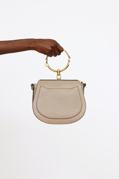 Chloé Taupe Nile Bracelet Bag