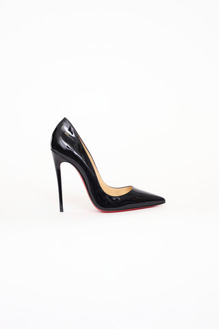 Christian Louboutin Black Patent So Kate 120 Pump