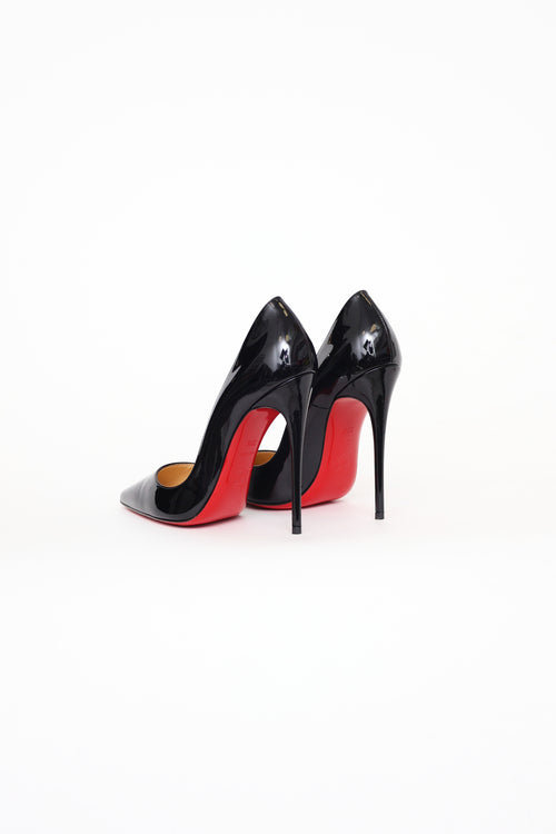 Christian Louboutin Black Patent So Kate 120 Pump