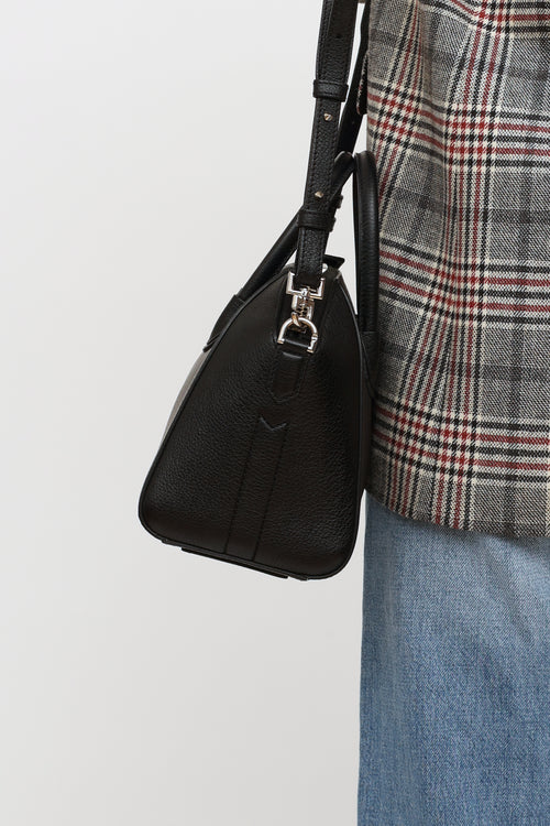 Givenchy Black Goatskin Mini Antigona Bag