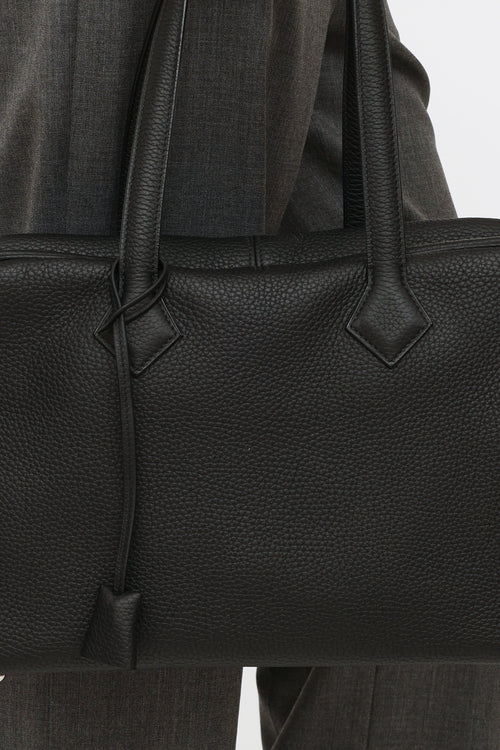 Hermès Black Victoria II 35 Bag