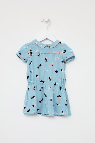 Marc Jacobs Kids Blue 
Pink Printed Dress