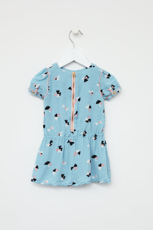 Marc Jacobs Kids Blue 
Pink Printed Dress