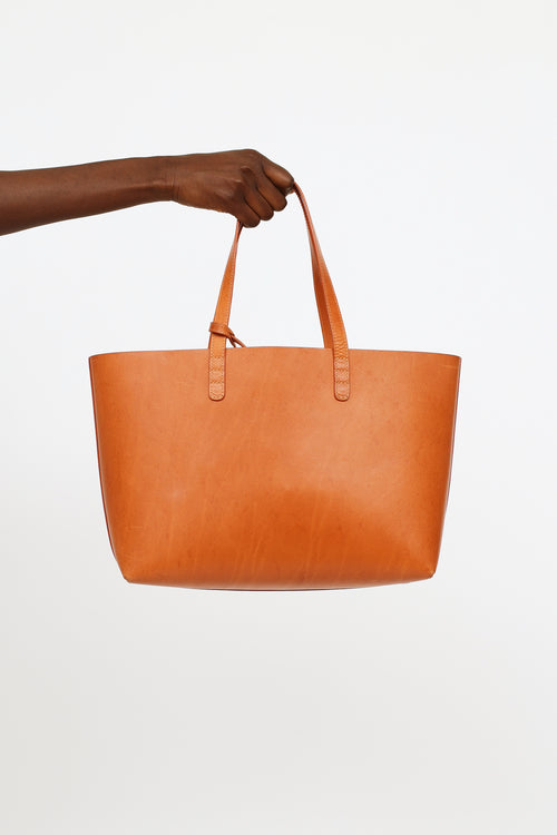 Mansur Gavriel Brown Vachetta Tote Bag